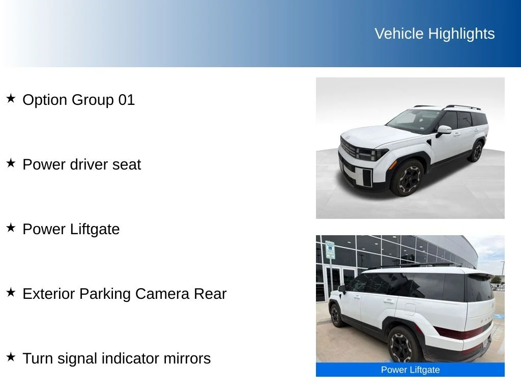 Used 2025 White Hyundai SEL image 5