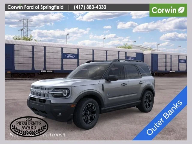 New 2026 Carbonized Gray Metallic Ford Outer Banks® image 1