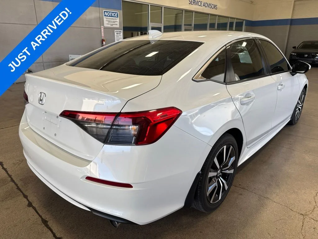 Certified Used 2024 Platinum White Pearl Honda EX image 3