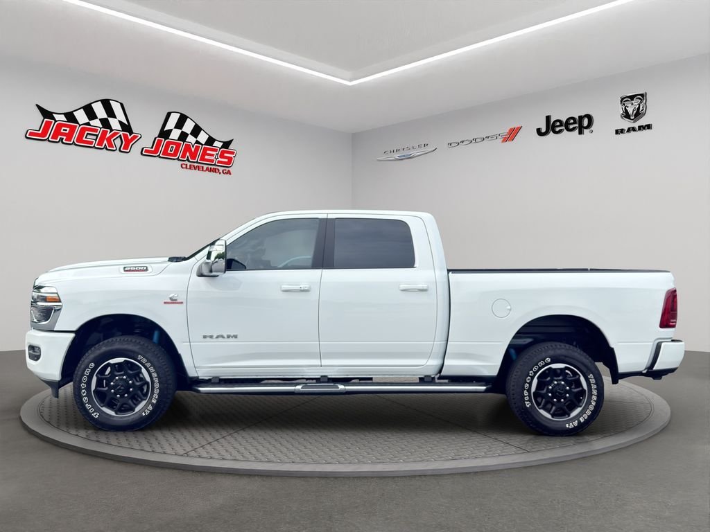 Used 2025 Bright White Clearcoat Ram Laramie image 3