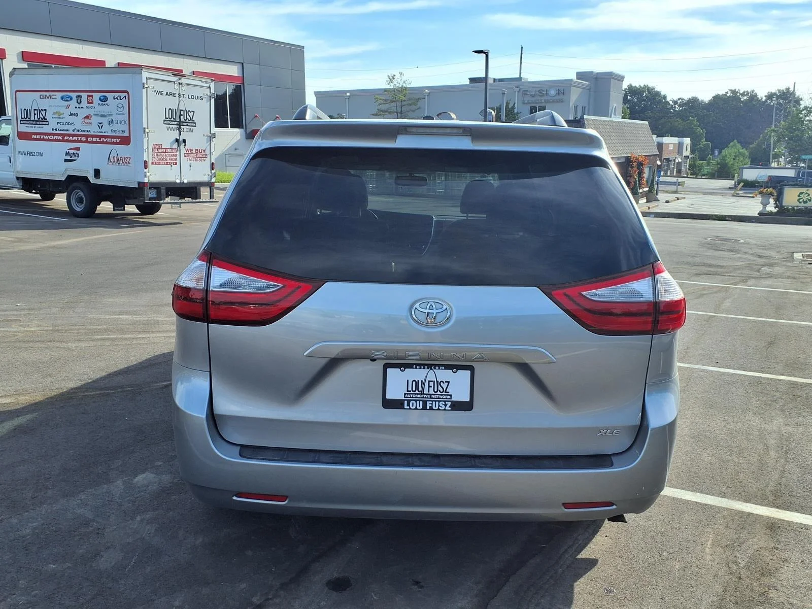 Used 2017 Silver Sky Metallic Toyota XLE 8-Passenger image 27