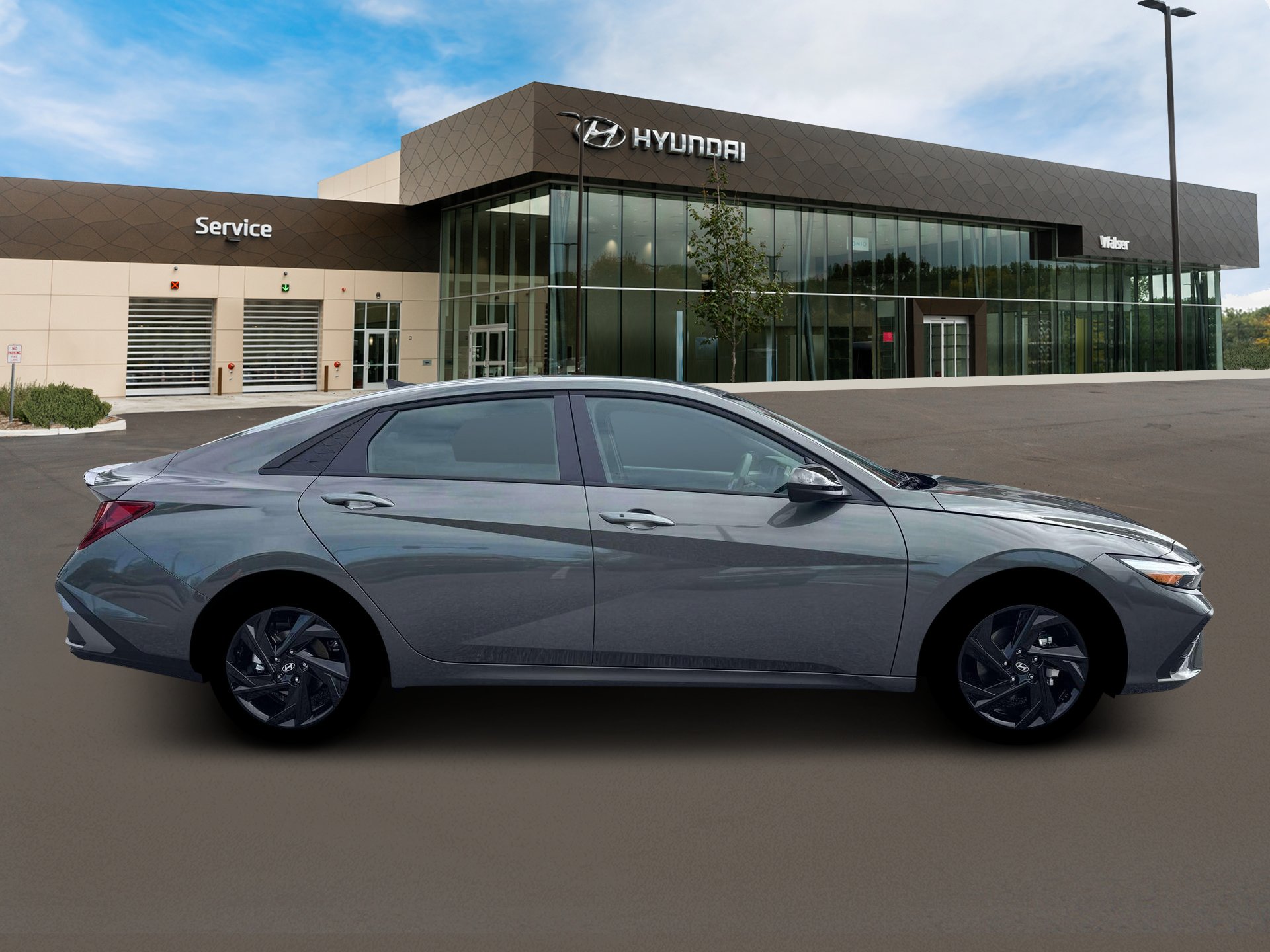 New 2026 Amazon Gray Hyundai SEL Sport Sedan FWD image 10