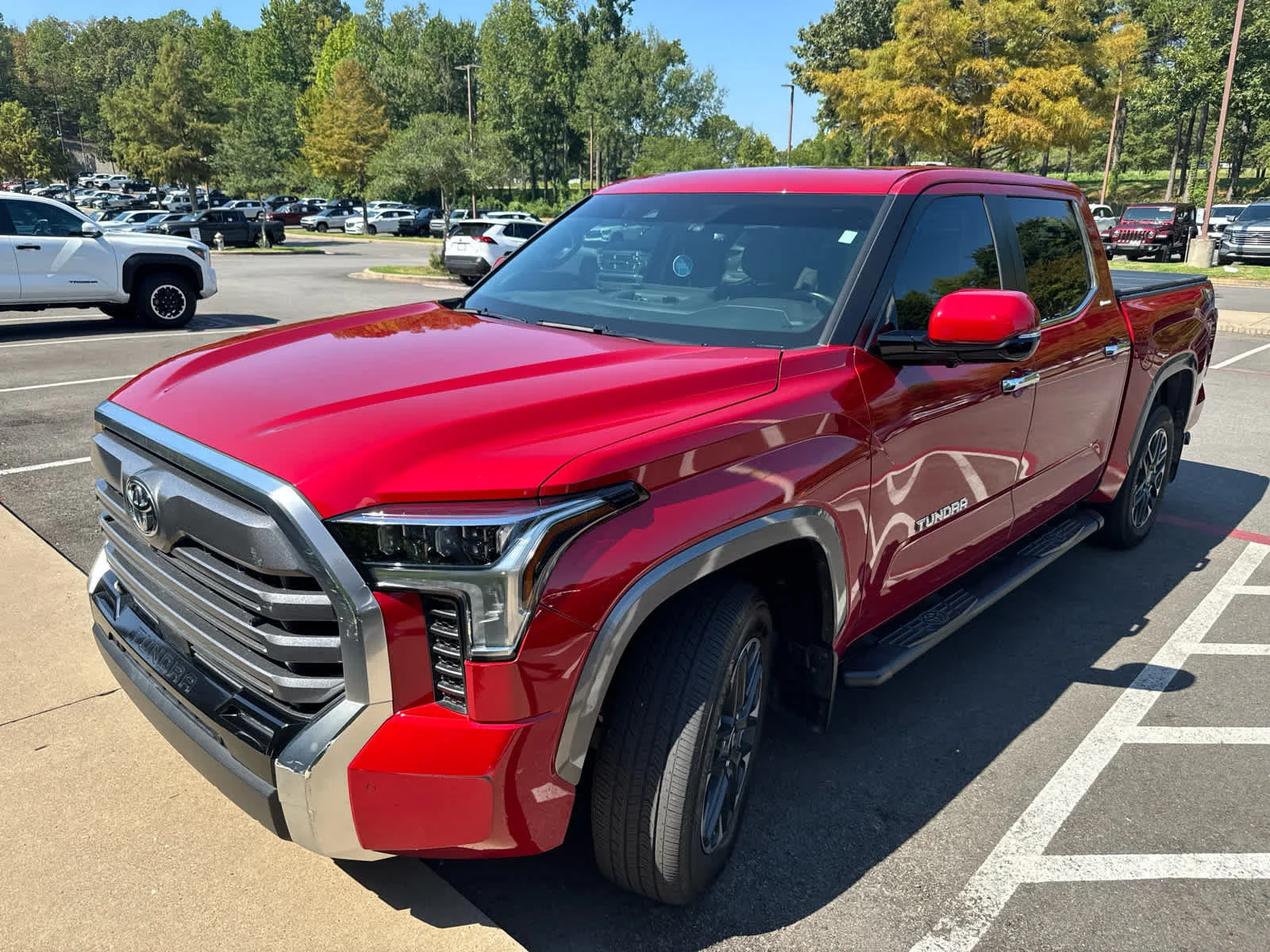 Certified 2025 Toyota Tundra Limited with VIN 5TFJA5DB9SX320261 for sale in Little Rock