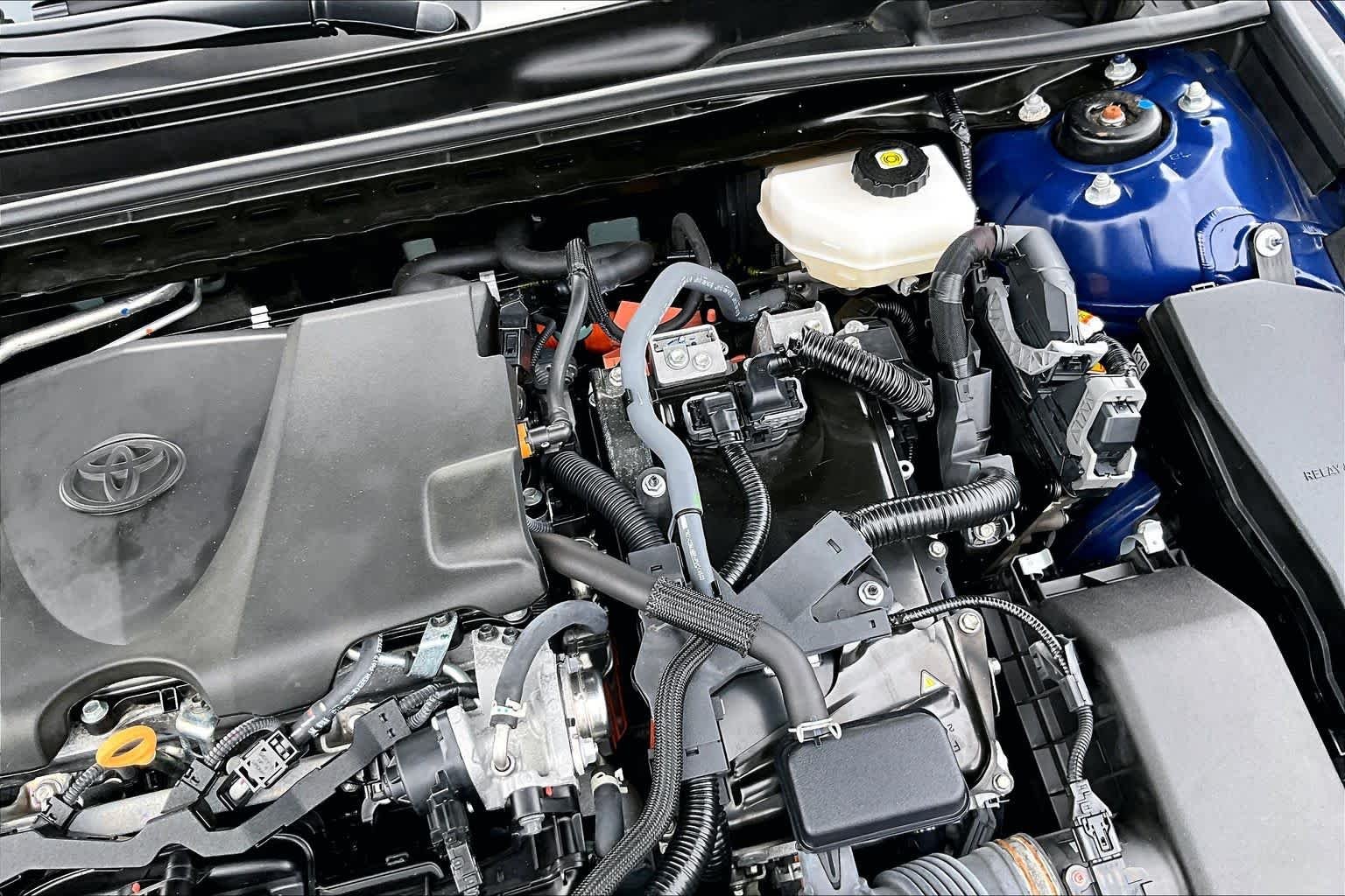 Certified Used 2025 Reservoir Blue Toyota SE image 31