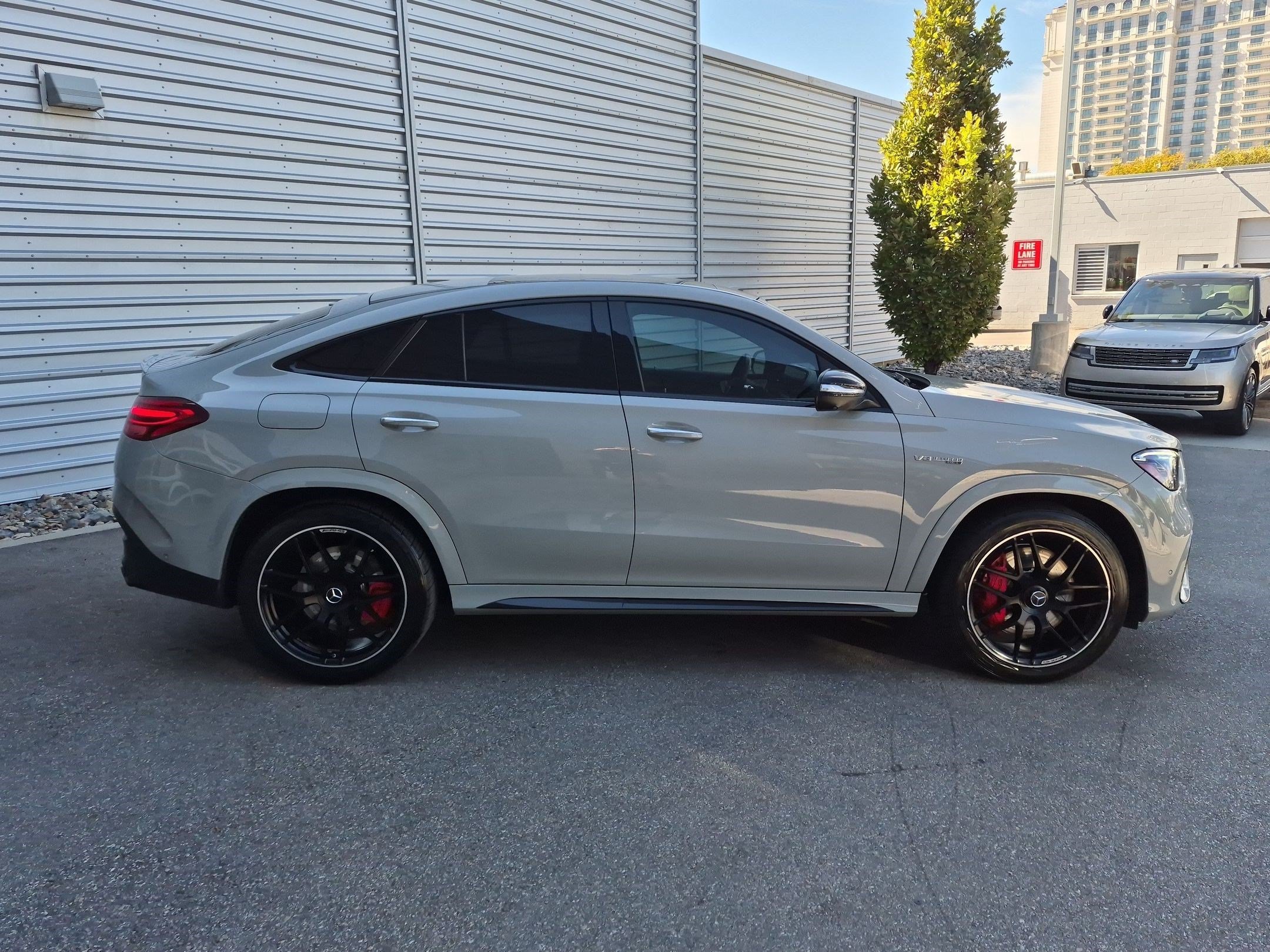 Used 2024 MANUFAKTUR Alpine Gray Mercedes-Benz AMG® GLE 63 S image 2