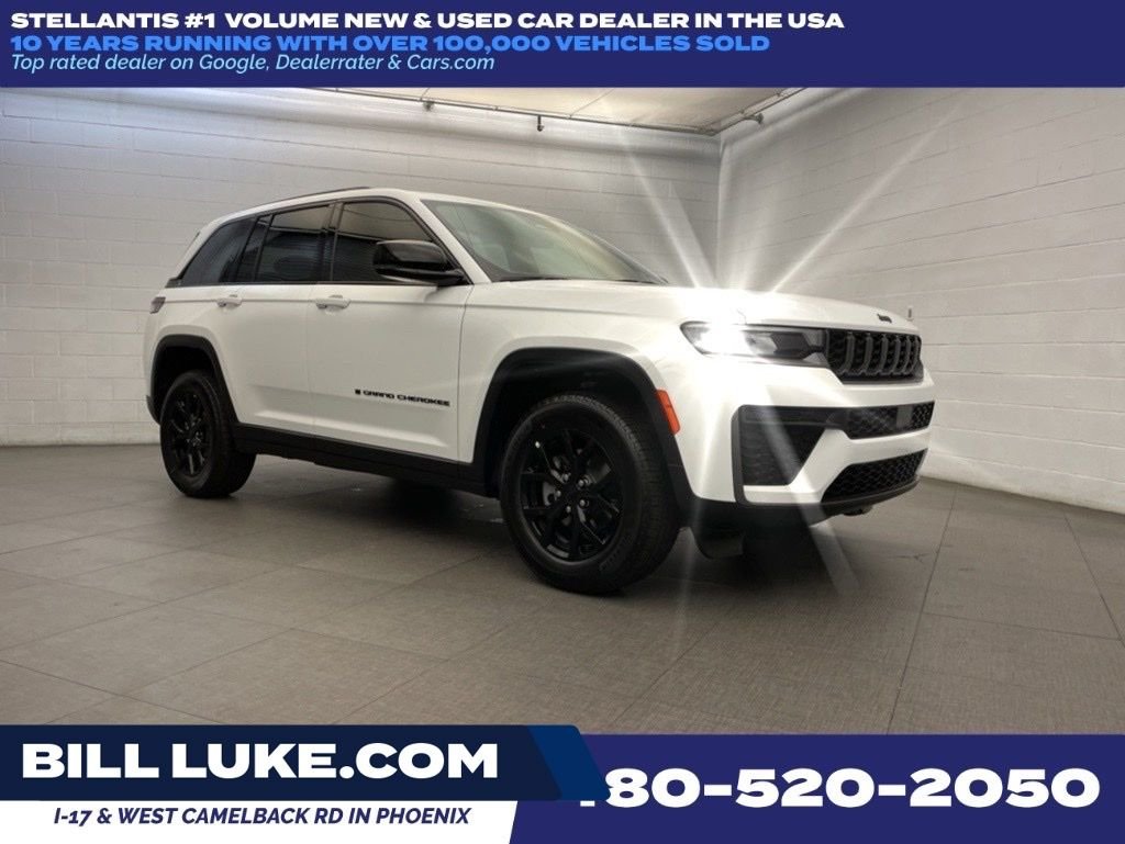 New 2026 Bright White Clearcoat Jeep Altitude image 1