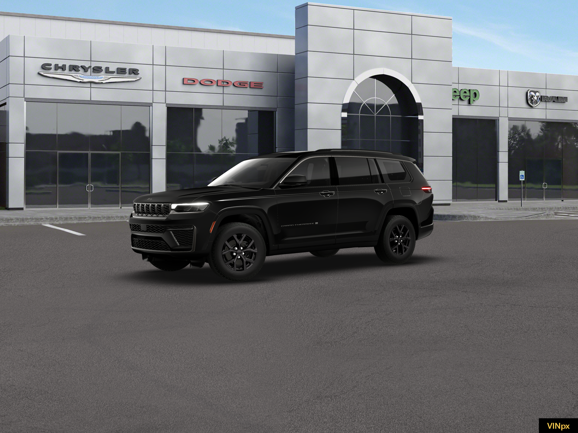 New 2026 Diamond Black Crystal Pearl-Coat Exterior Paint Jeep Altitude 4x4 image 14
