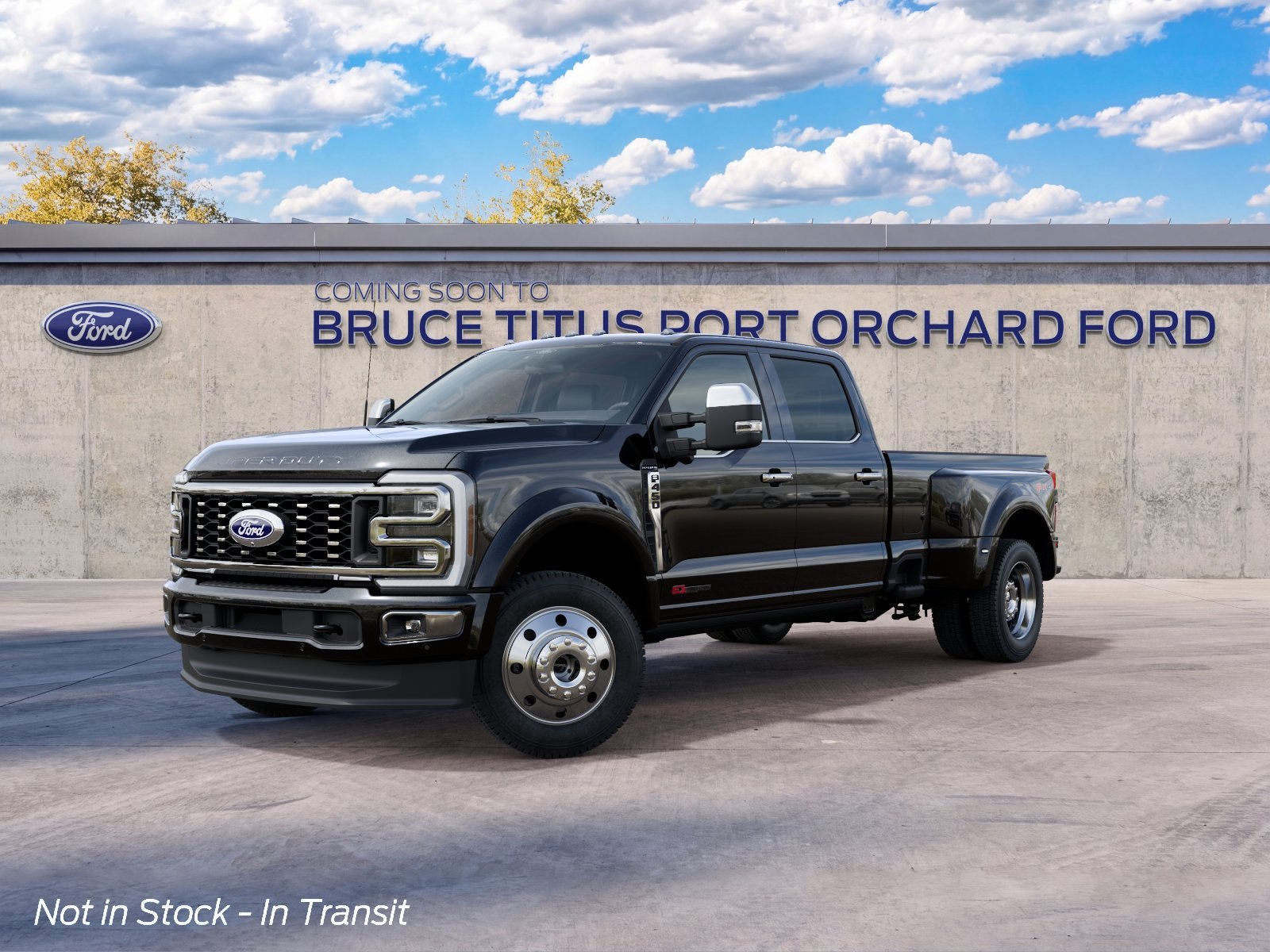 New 2027 Agate Black Metallic Ford F-450® Platinum® image 2