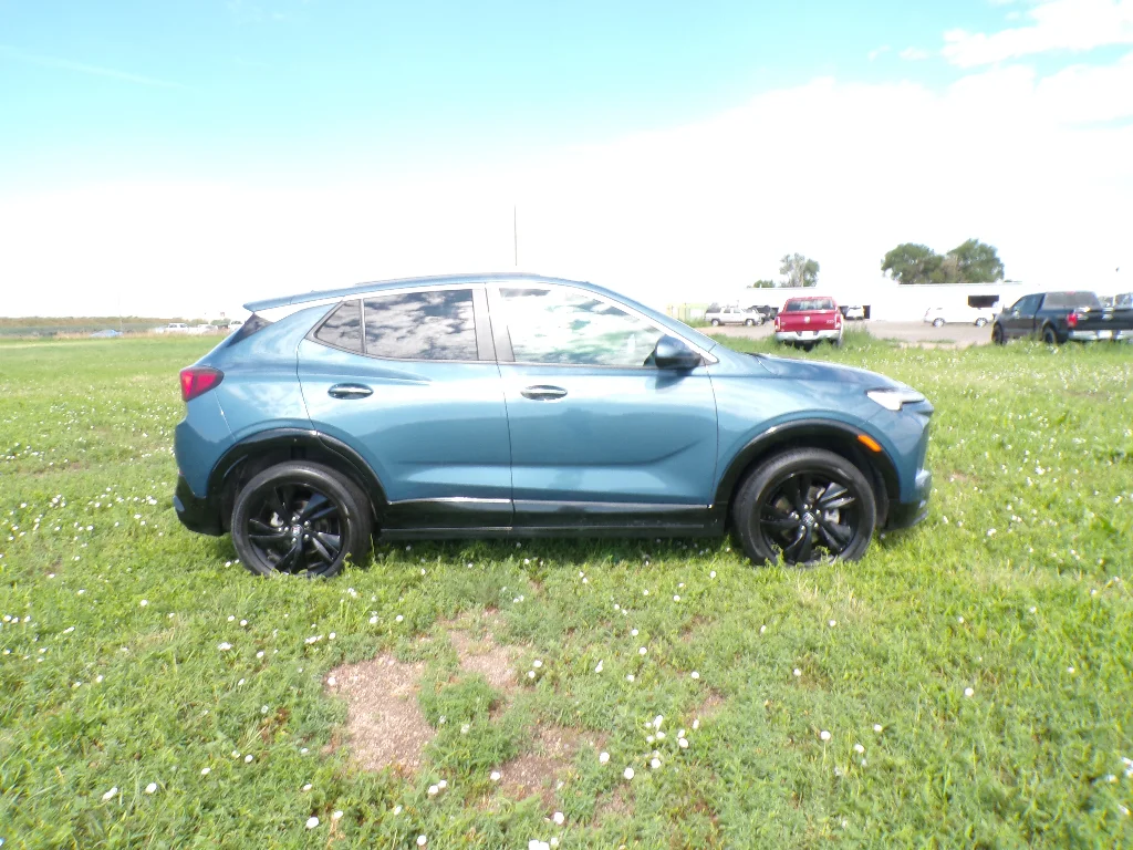Used 2024 Ocean Blue Metallic Buick Sport Touring image 4