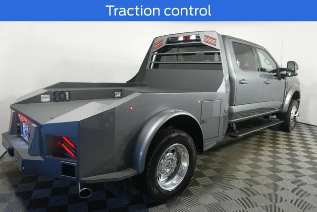 New 2025 Gray Ford Lariat Hauler Bed Crossley Customs image 4