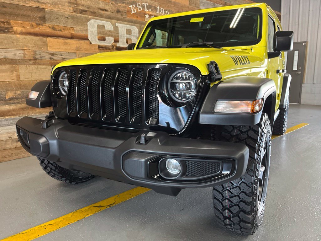 Used 2022 High Velocity Clearcoat Jeep Unlimited Willys image 11