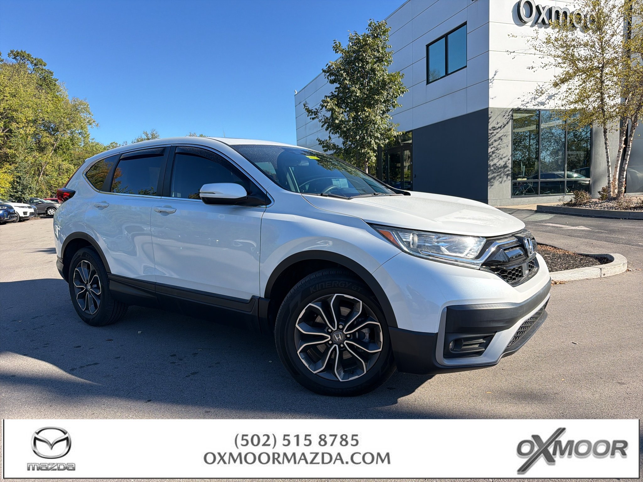 Used 2020 Platinum White Pearl Honda EX image 1