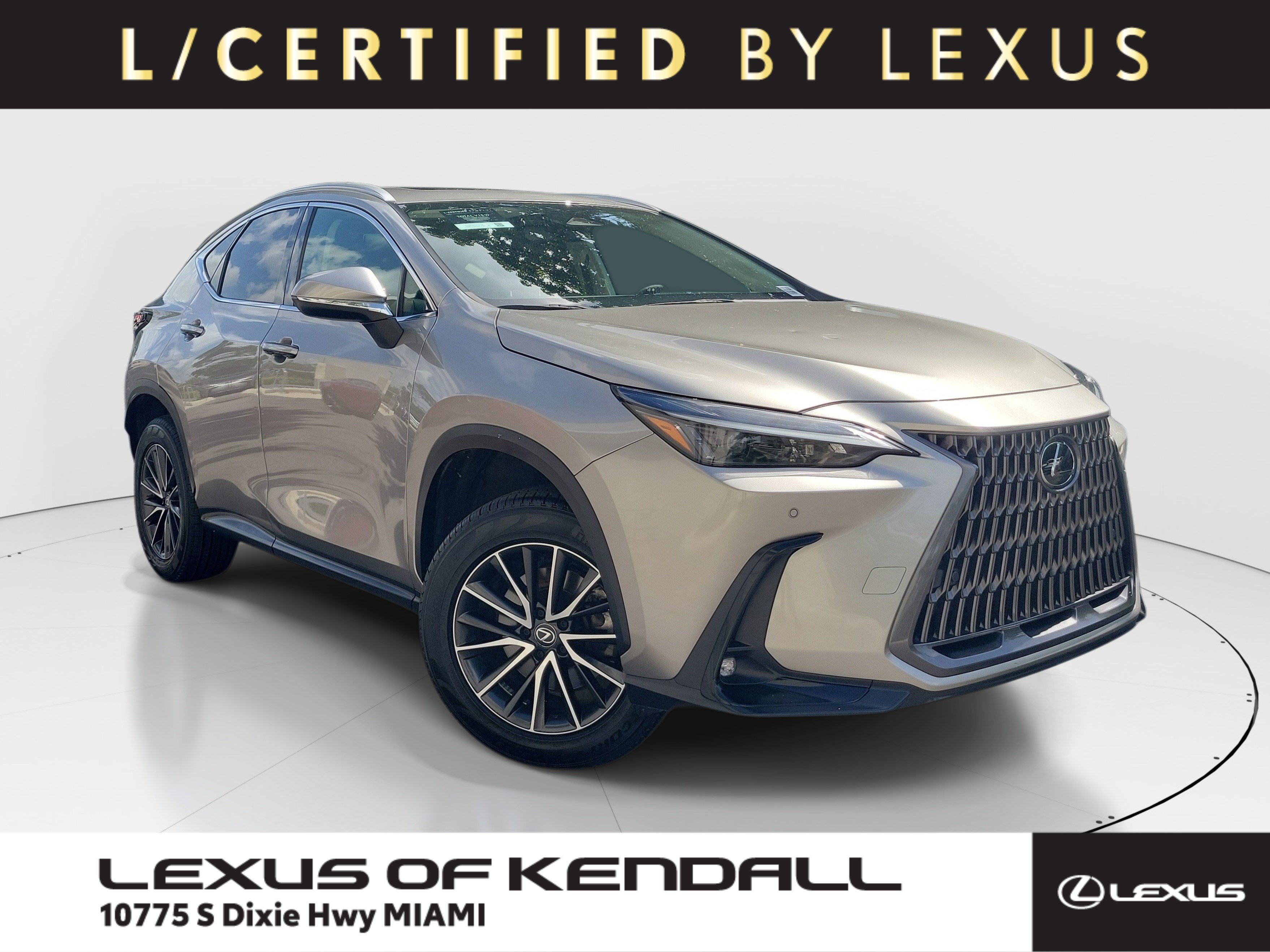 Certified Used 2024 ATOMIC SILVER Lexus NX 250 Premium image 1