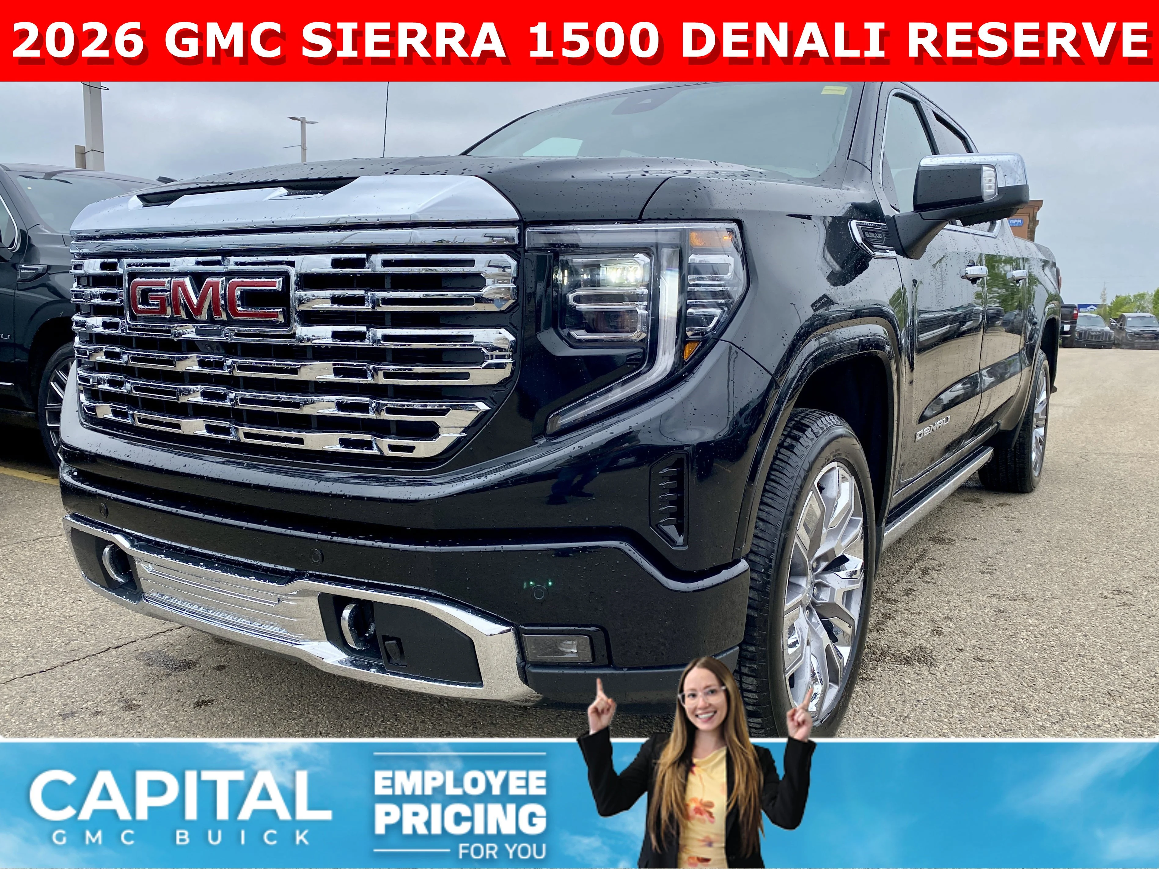 New 2026 ONYX BLACK GMC Denali image 1