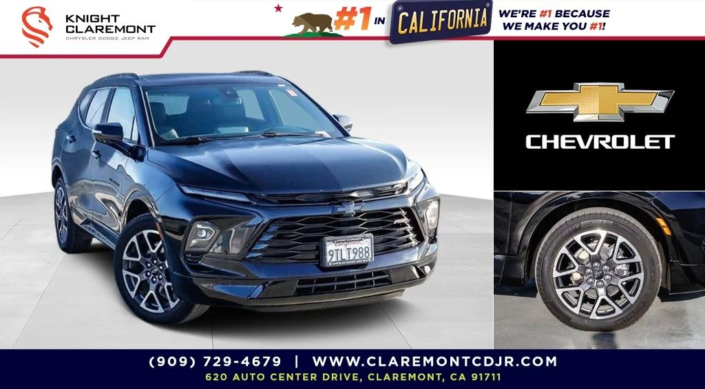 Used 2025 Black Chevrolet RS image 1