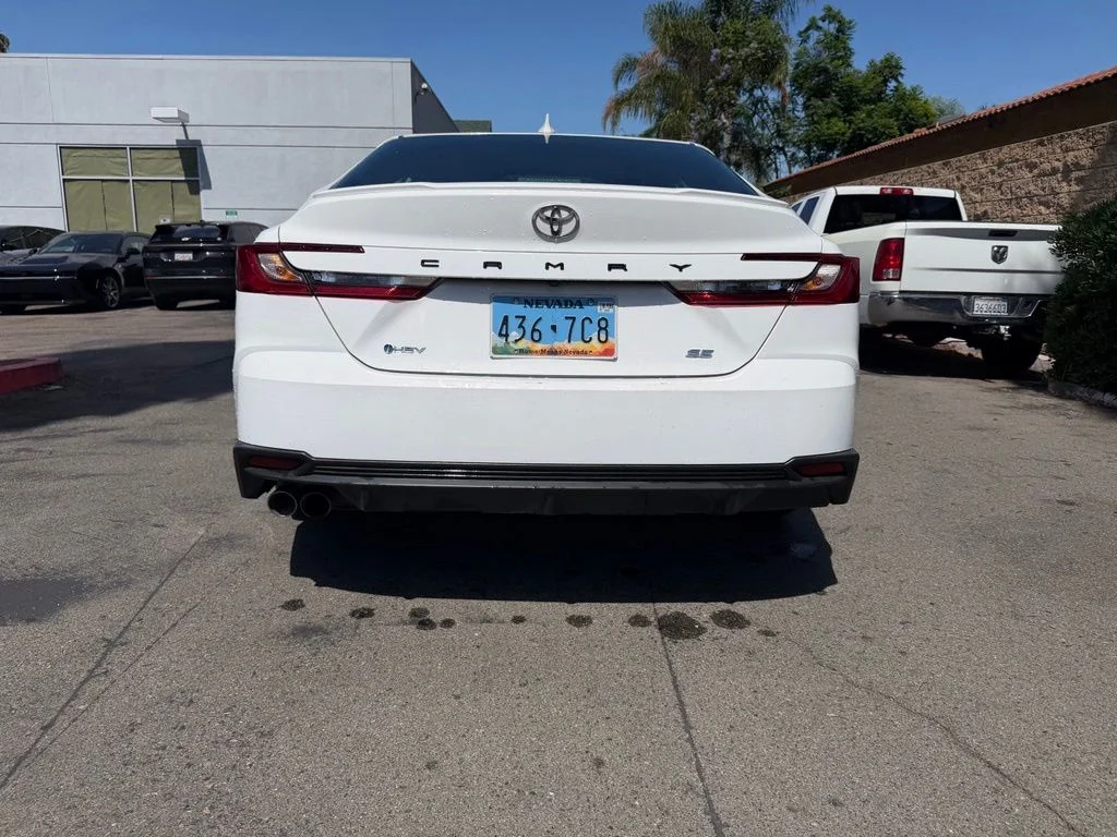 Used 2025 White Toyota SE image 11