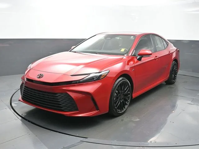Used 2025 Red Toyota LE image 3