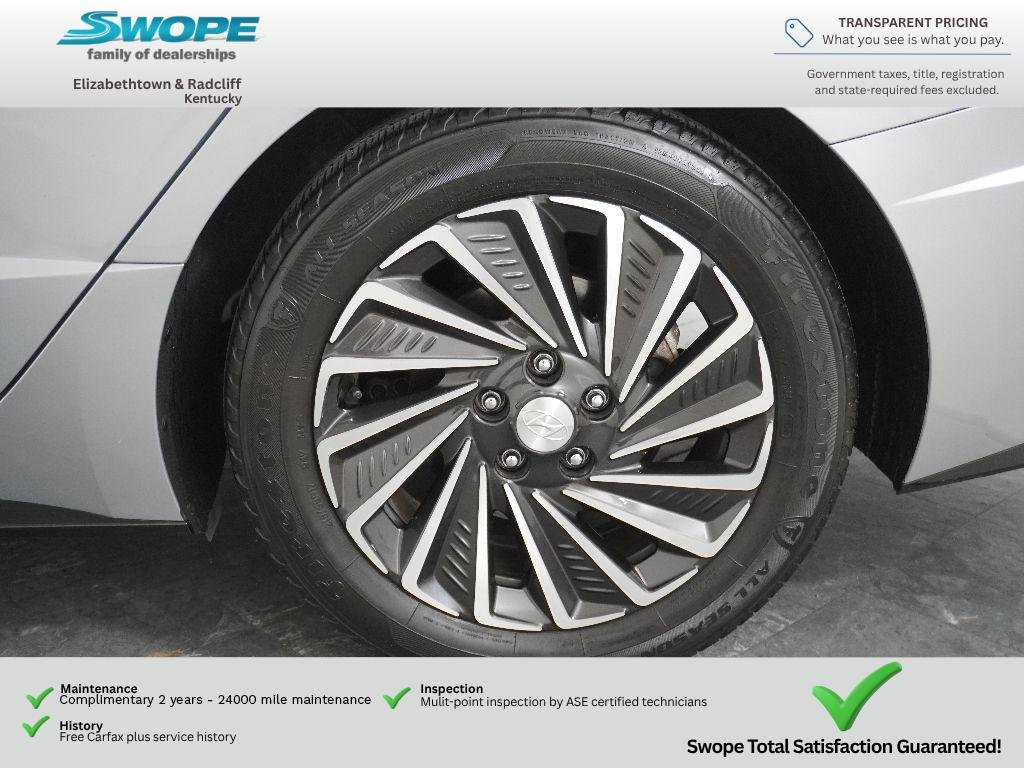 Certified Used 2023 Curated Silver Hyundai Limited image 29