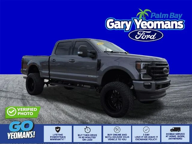 Used 2022 Stone Gray Metallic Ford Lariat image 1