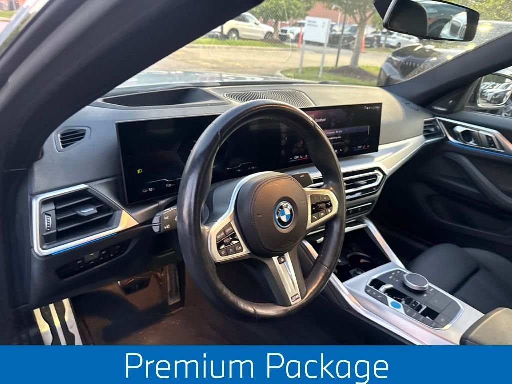 Used 2024 Gray BMW eDrive40 image 9