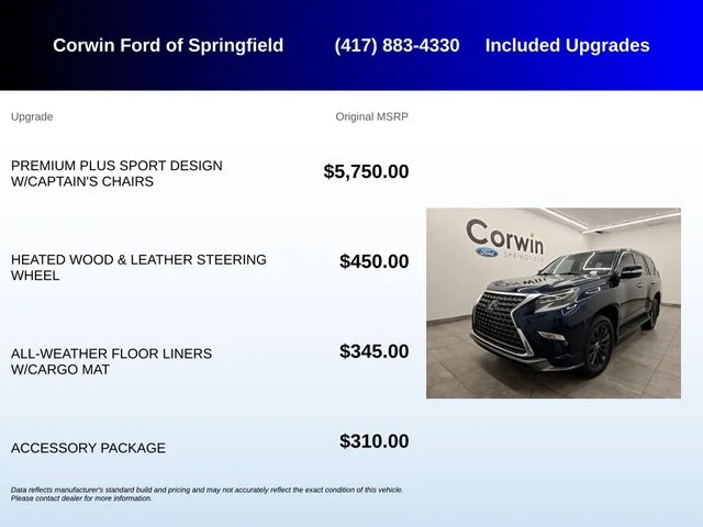 Used 2022 Nightfall Mica Lexus 460 image 5