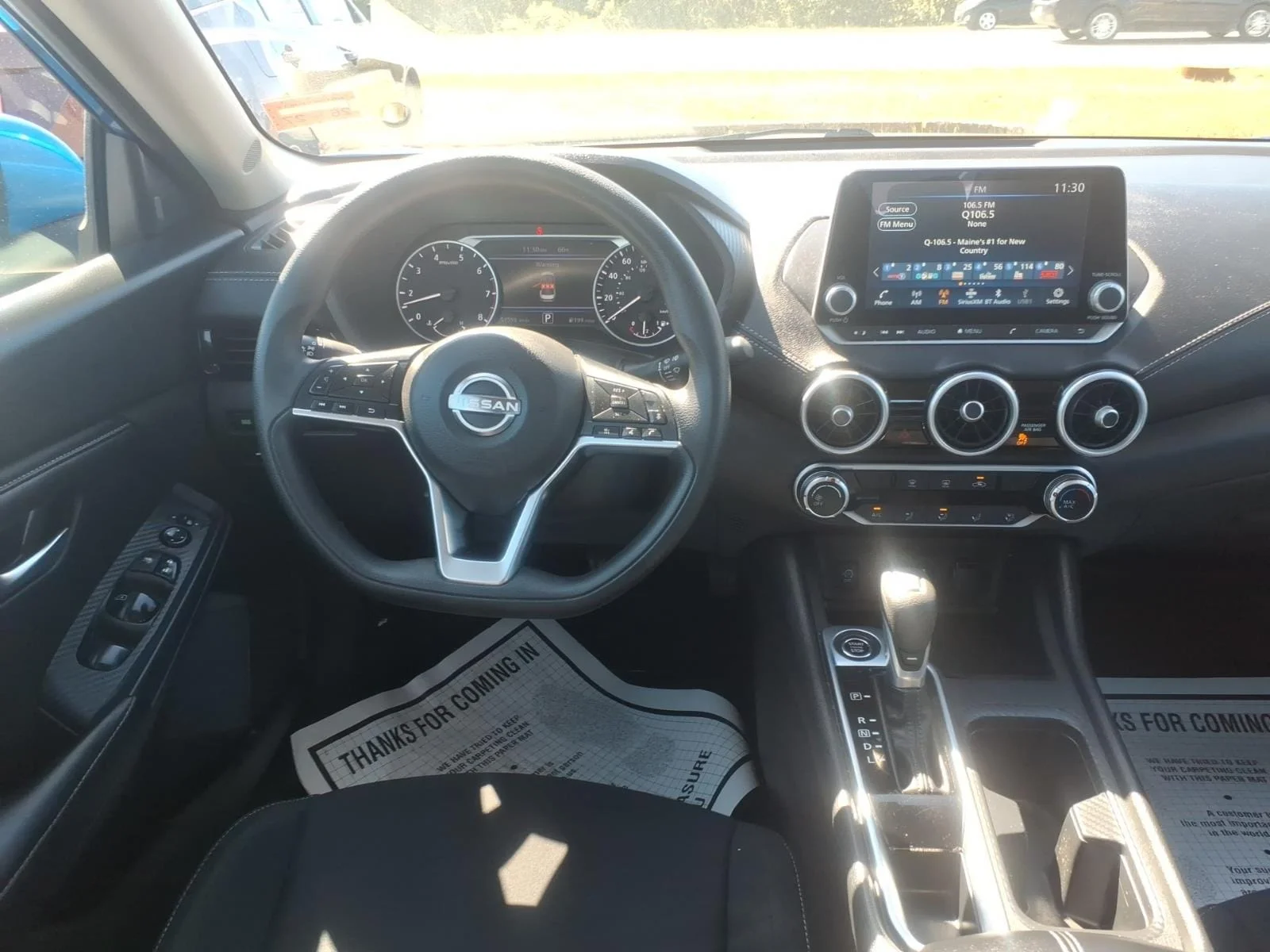 Used 2025 Electric Blue Metallic Nissan SV image 17