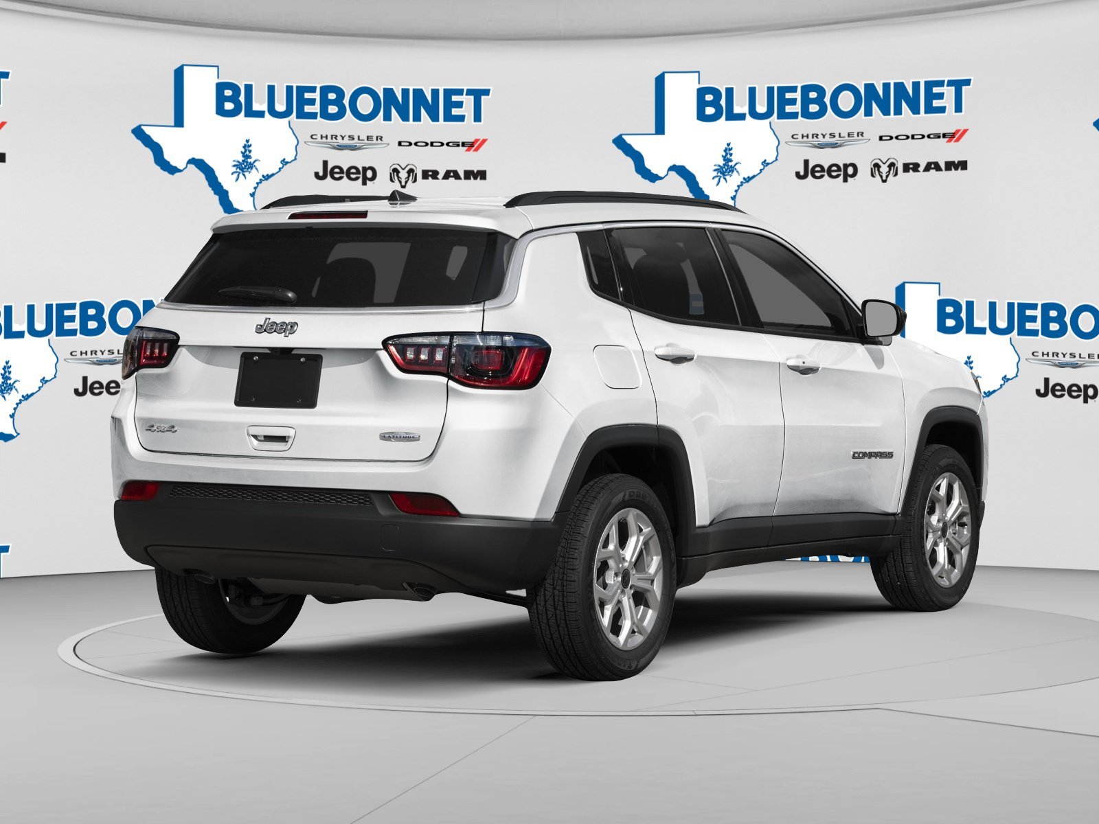 New 2026 Bright White Clear-Coat Exterior Paint Jeep Latitude Altitude image 2