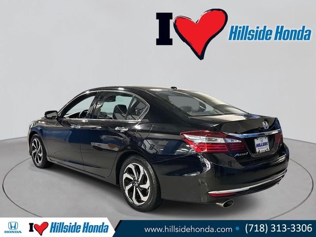 Certified 2017 Honda Accord EX-L V-6 with VIN 1HGCR3F01HA020017 for sale in Jamaica, NY