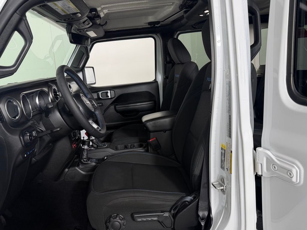 Used 2023 Bright White Clearcoat Jeep Rubicon 4xe image 19