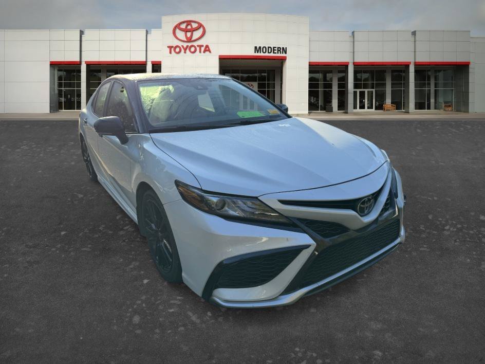 Certified Used 2023 Midnight Black Metallic Toyota XSE image 3