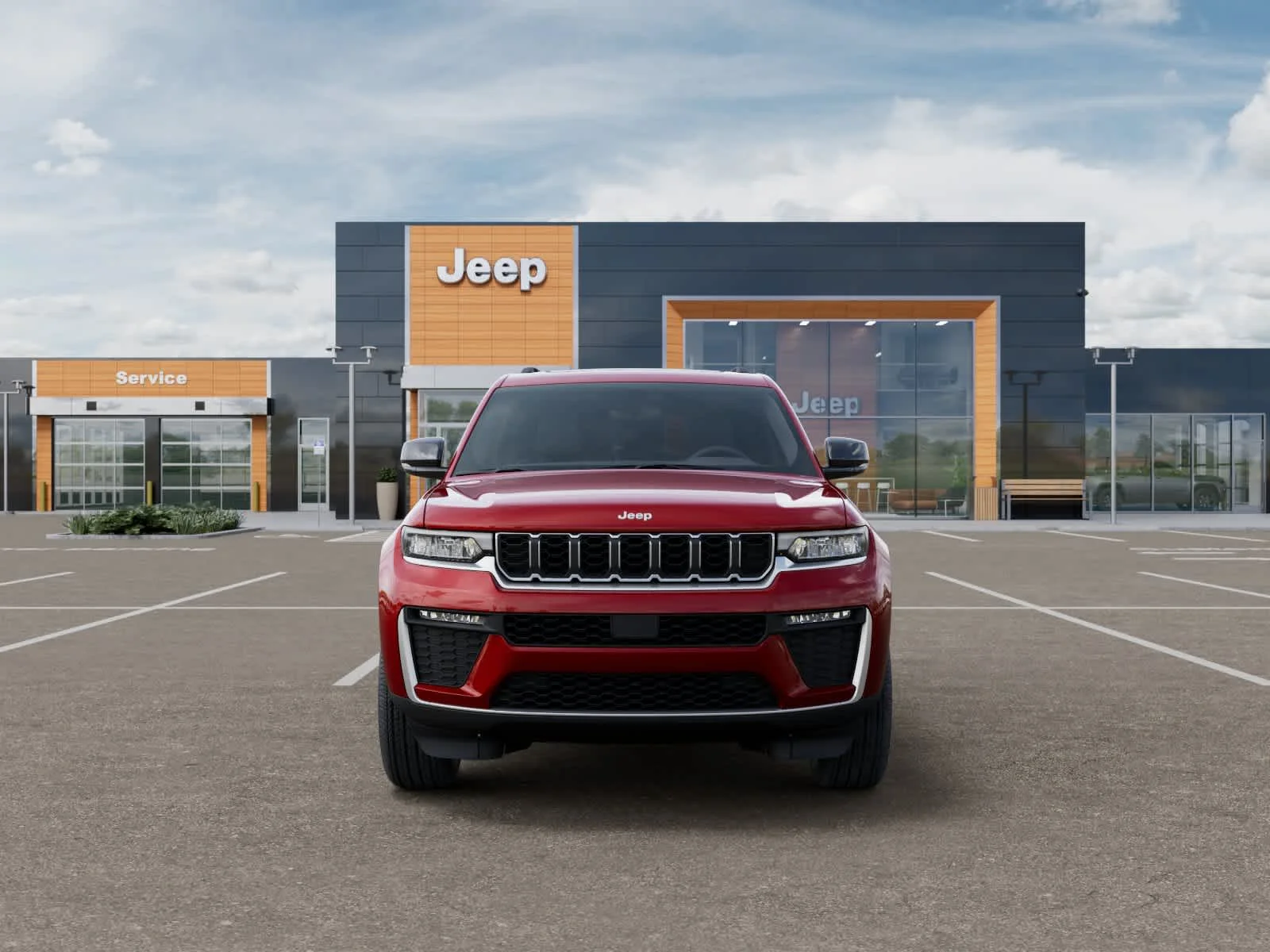 New 2027 Red Hot Pearlcoat Jeep Limited image 6