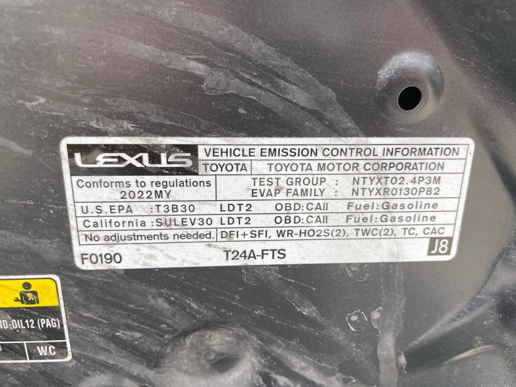Used 2022 Gray Lexus 350 F SPORT Handling image 40