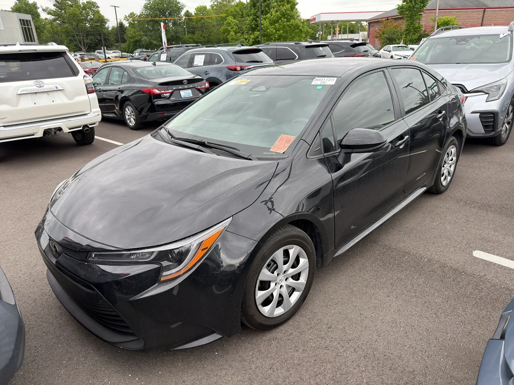 Used 2024 Midnight Black Metallic Toyota LE image 8