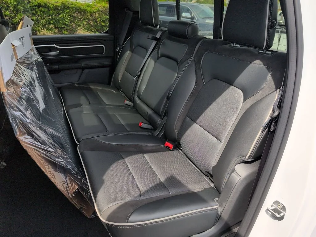 New 2026 Bright White Clear-Coat Exterior Paint RAM Laramie image 28