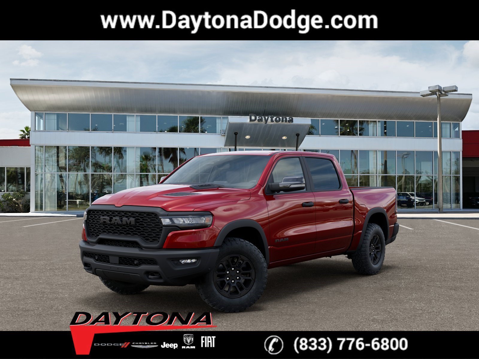 New 2026 Molten Red Pearlcoat RAM Rebel image 1