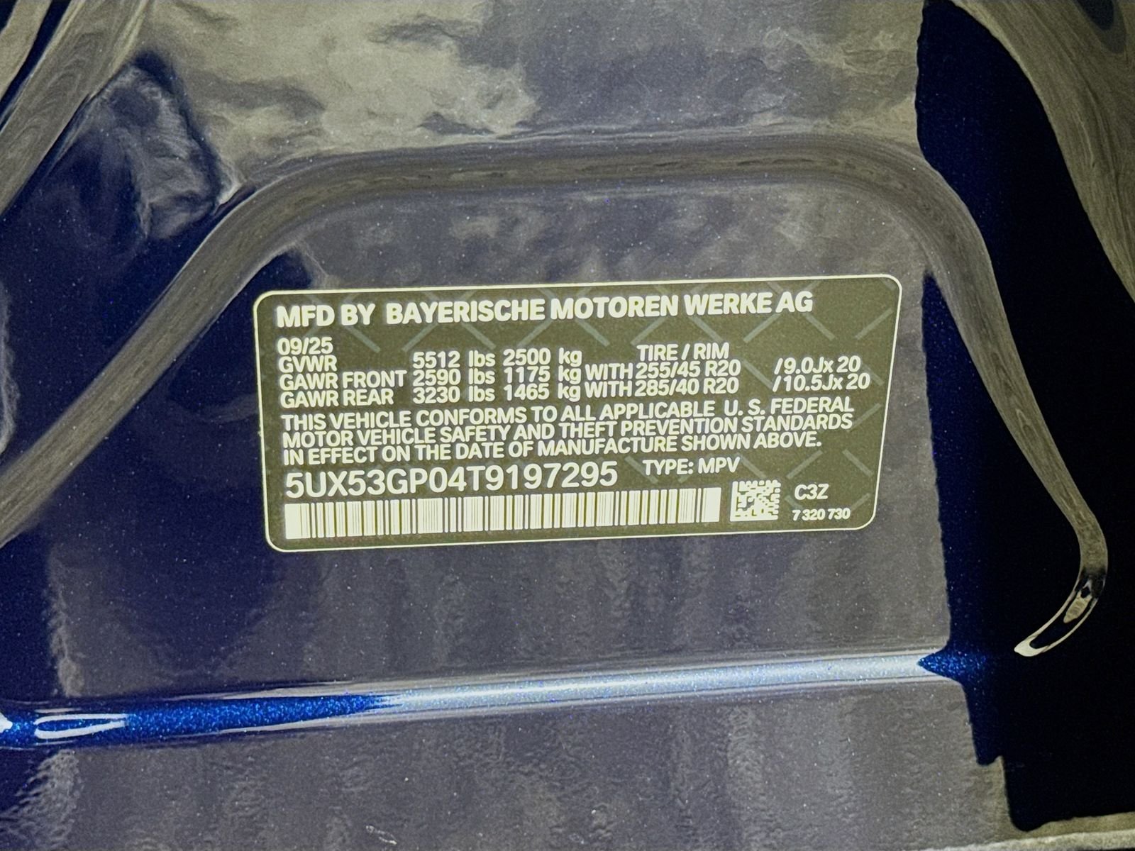 Used 2026 Tanzanite Blue II Metallic BMW 30 xDrive image 33