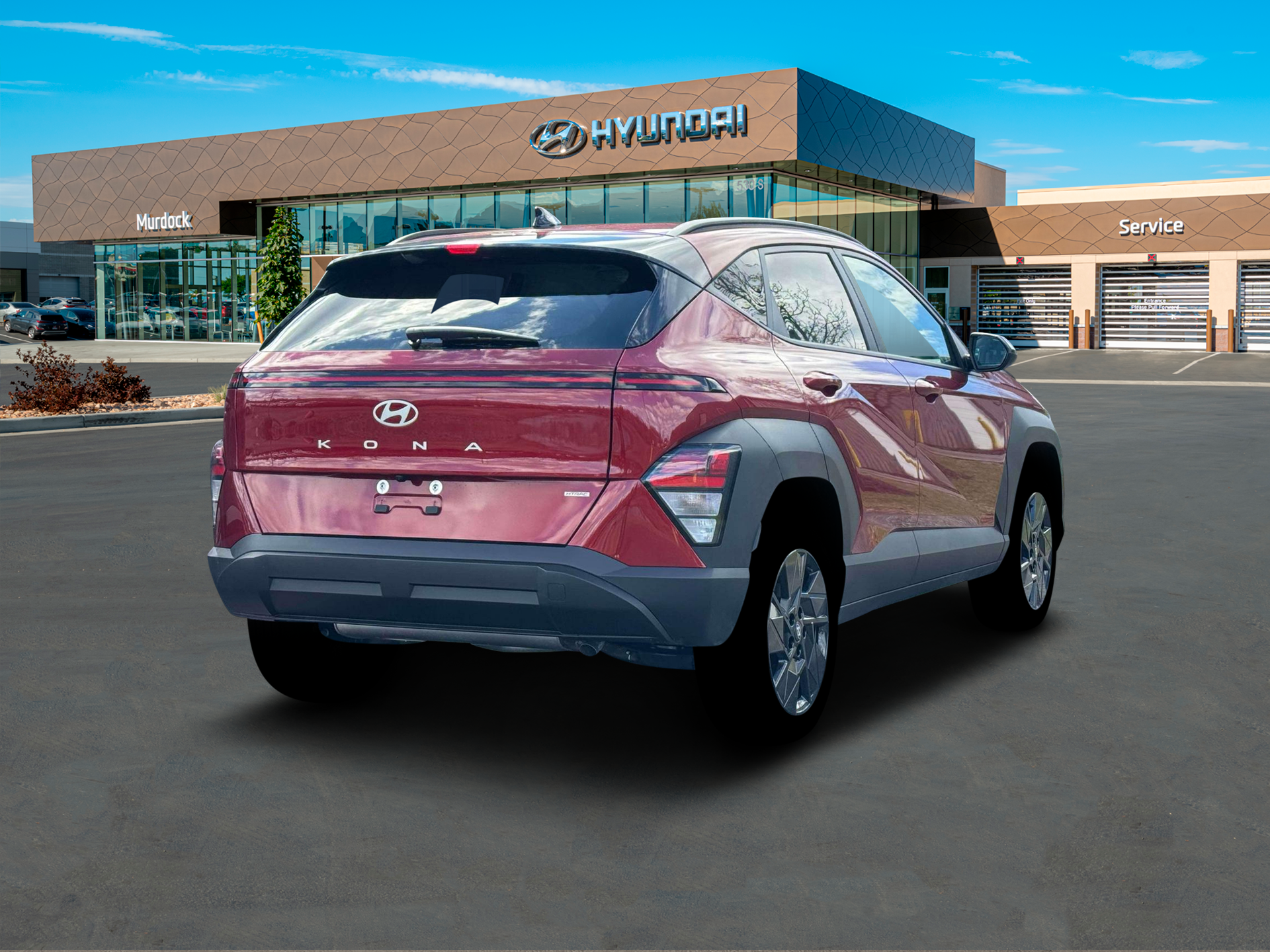 New 2026 Ultimate Red Metallic Hyundai SEL Sport AWD image 9
