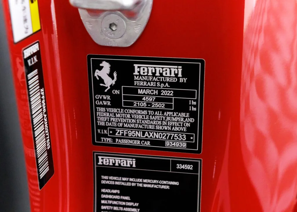 Certified Used 2022 Rosso Corsa Ferrari Base image 36