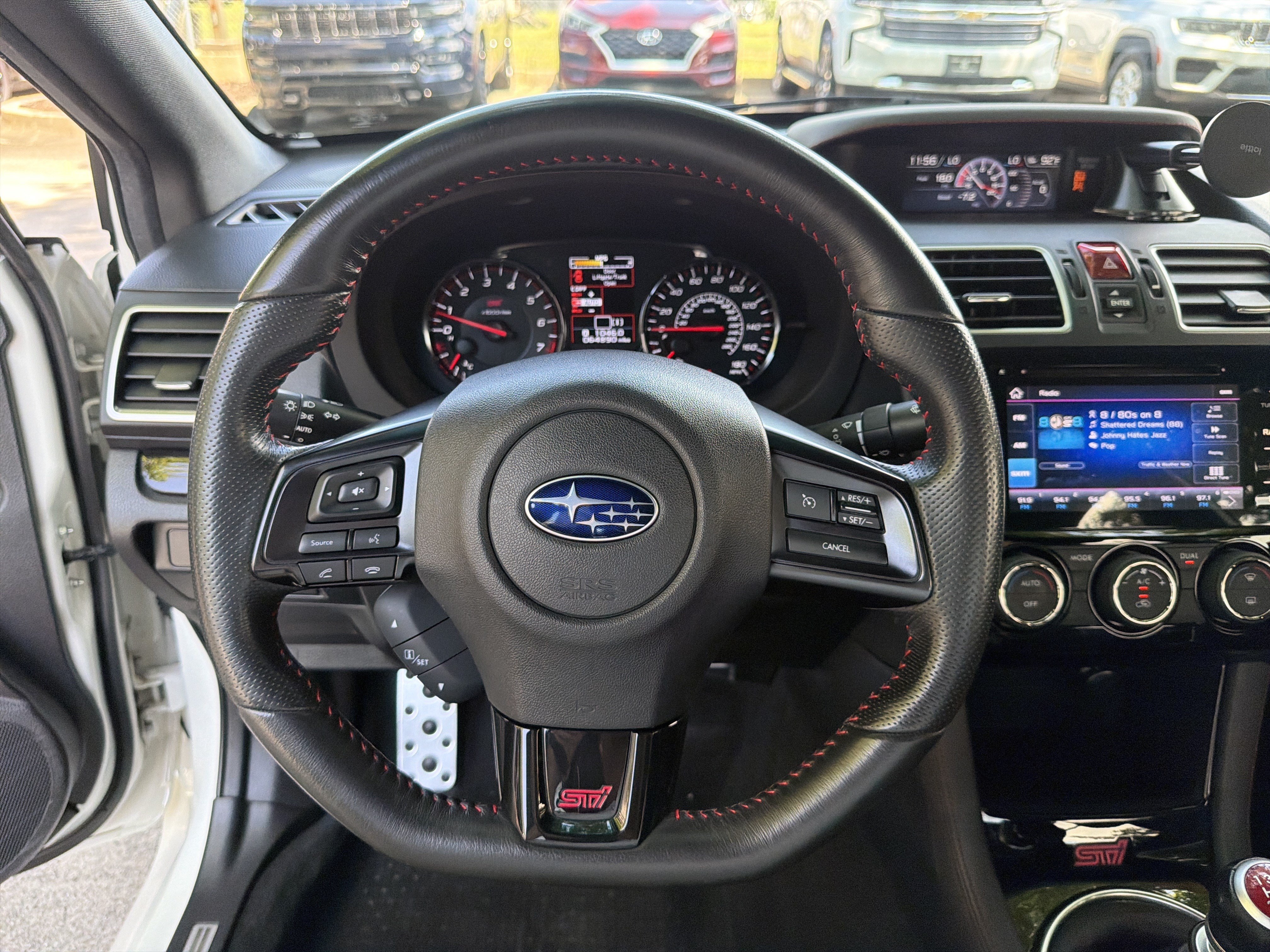 Used 2021 Crystal White Pearl Subaru STI image 24
