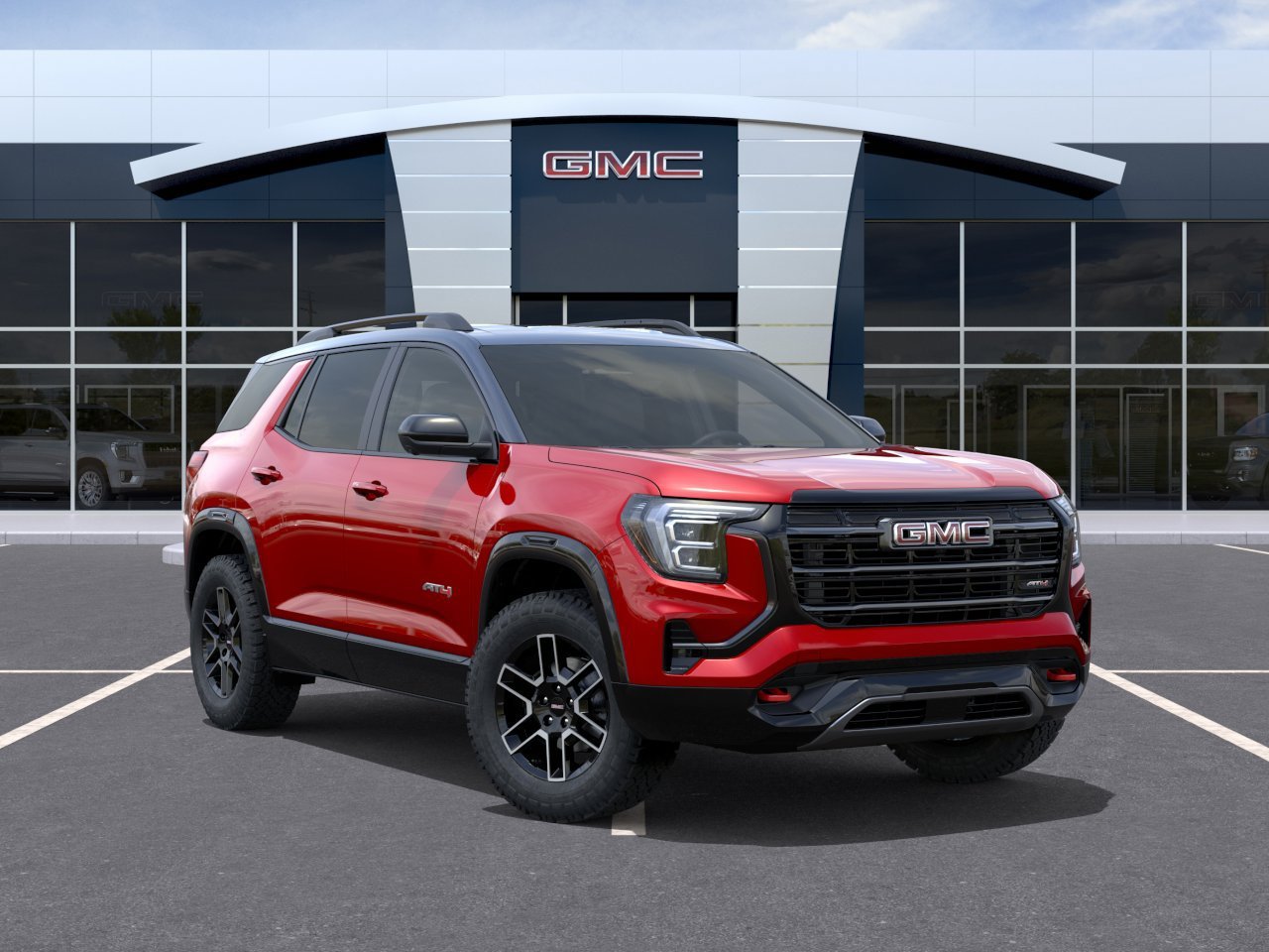 New 2027 Volcanic Red Tintcoat GMC AT4 image 7