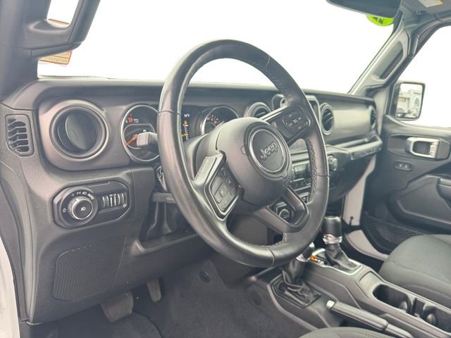 Used 2022 White Jeep Unlimited Sport S image 11