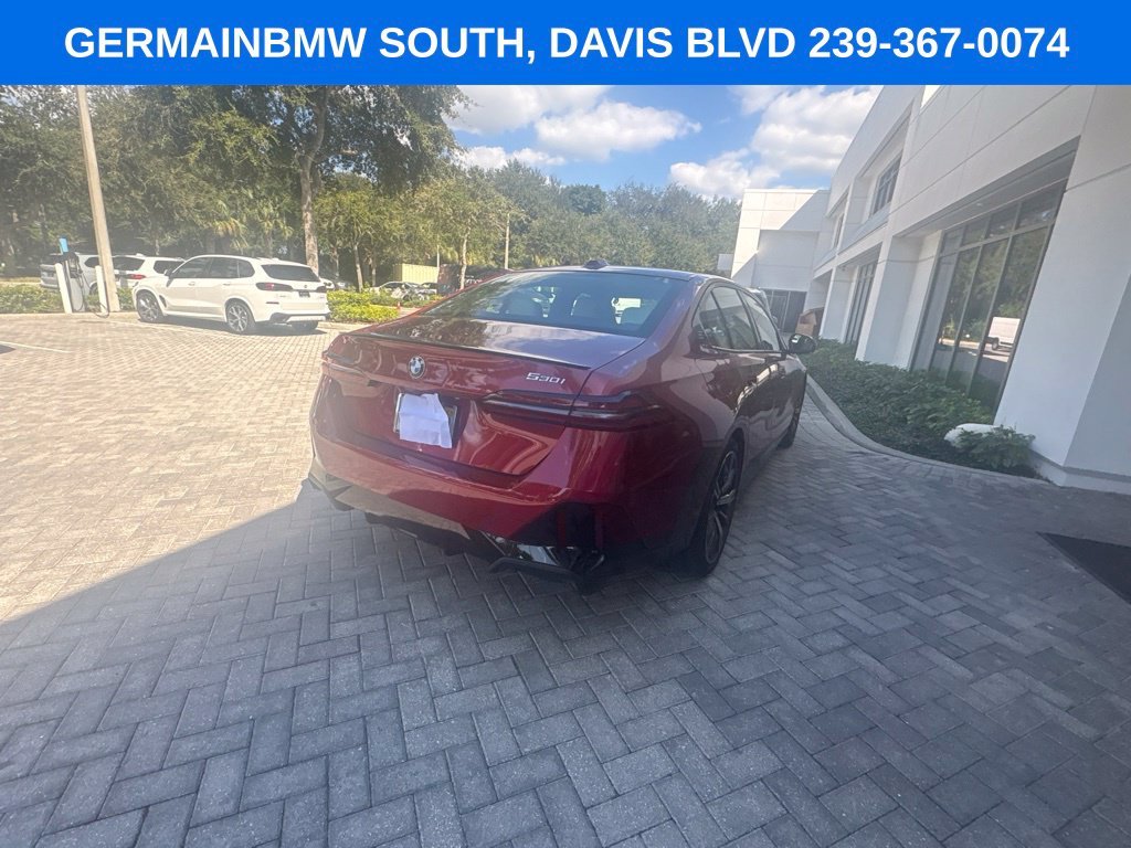 Certified Used 2024 Vegas Red Metallic BMW 530i image 8