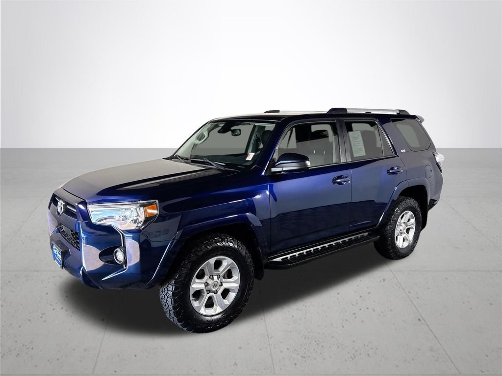 Used 2021 Nautical Blue Metallic Toyota SR5 image 2