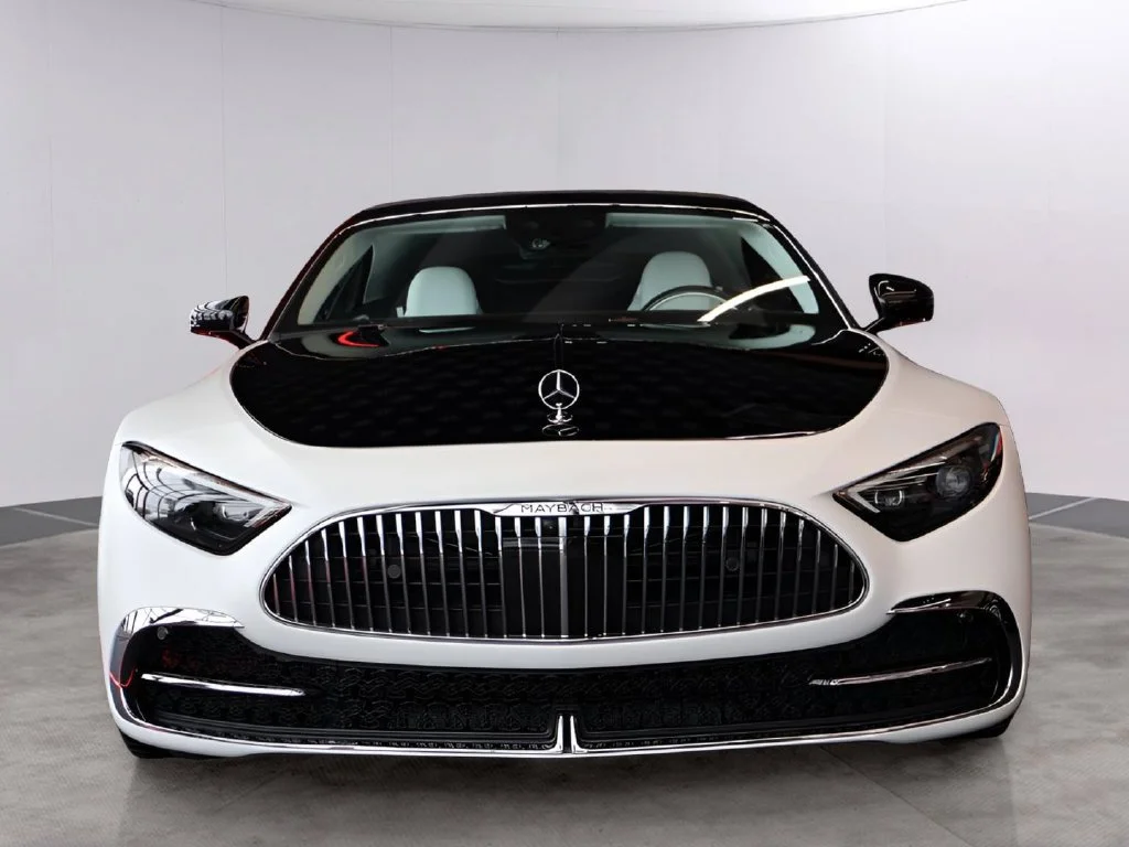 New 2026 MANUFAKTUR moonlight white magno (White Ambiance) Mercedes-Benz Maybach SL 680 image 52