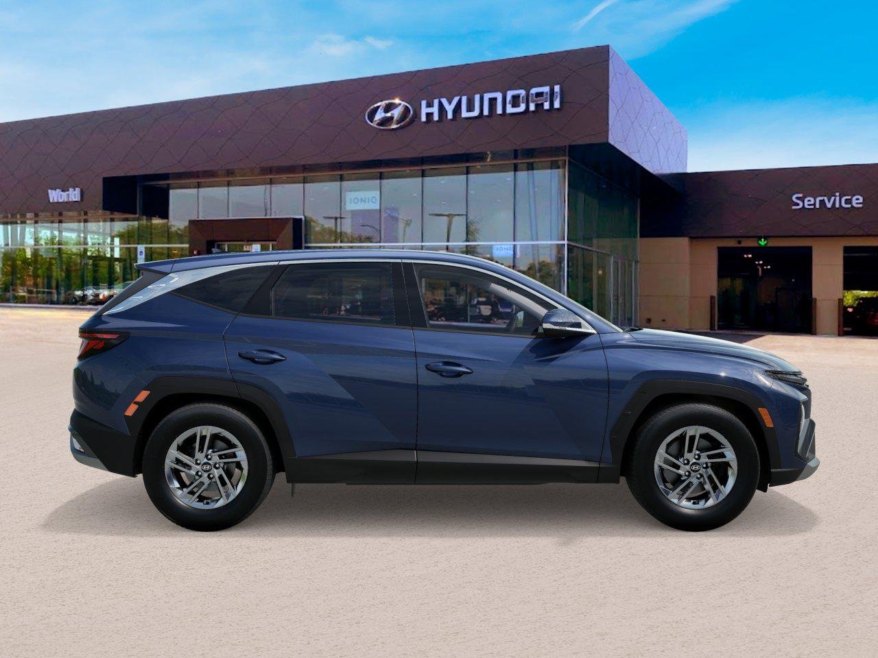 New 2026 Atlantis Blue Hyundai SE FWD image 7