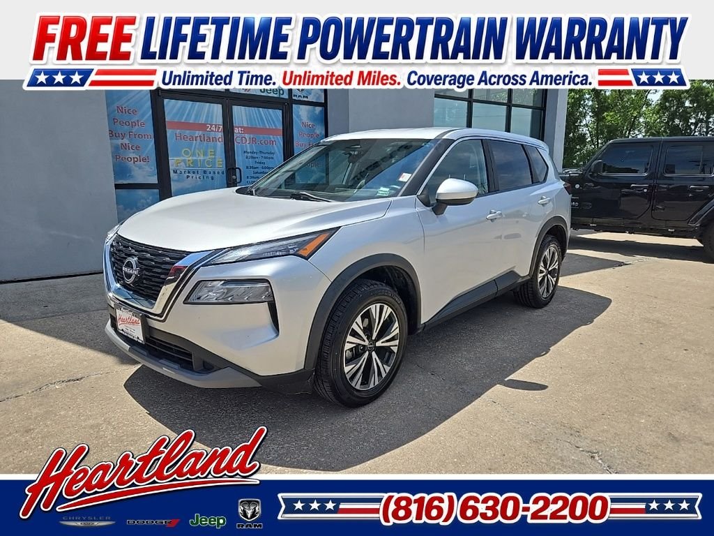 Used 2023 Silver Nissan SV image 1