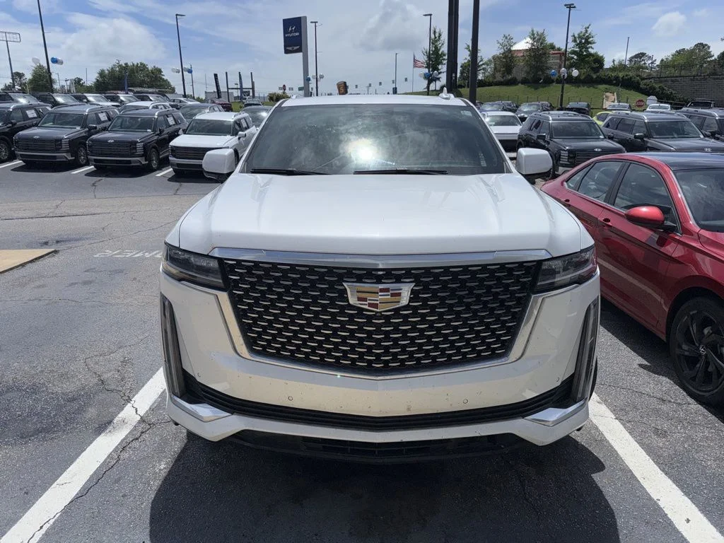 Used 2022 White Cadillac Luxury image 2