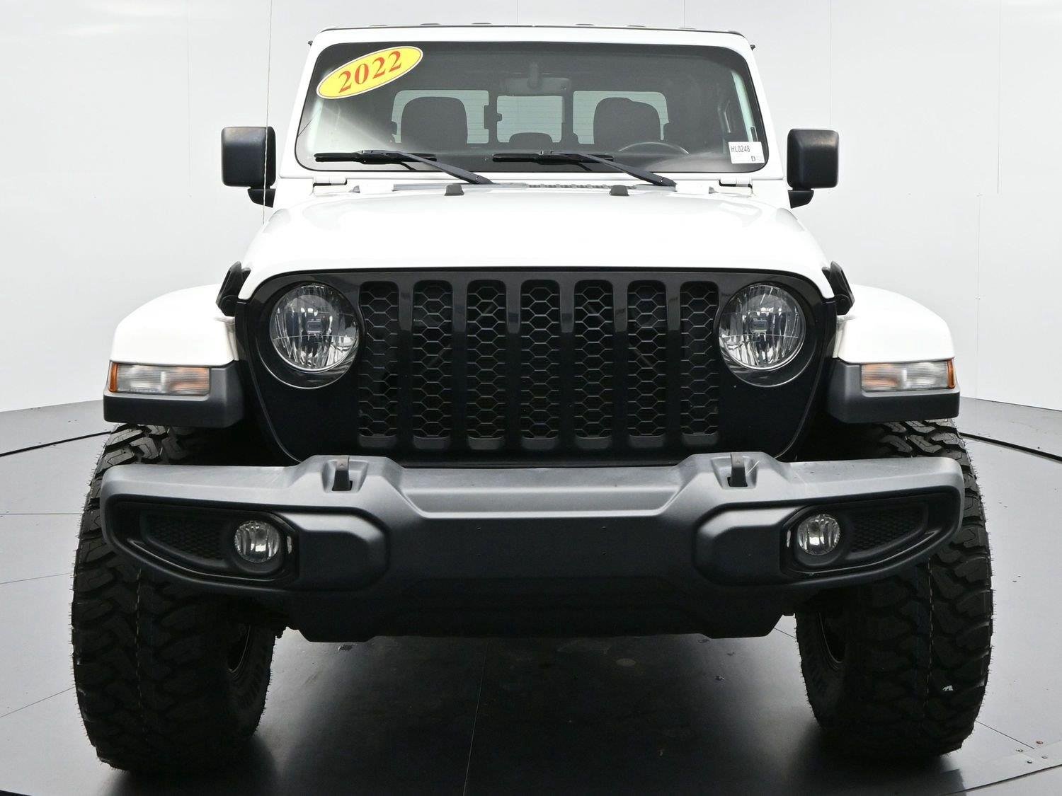 Used 2022 Bright White Clearcoat Jeep Willys image 2