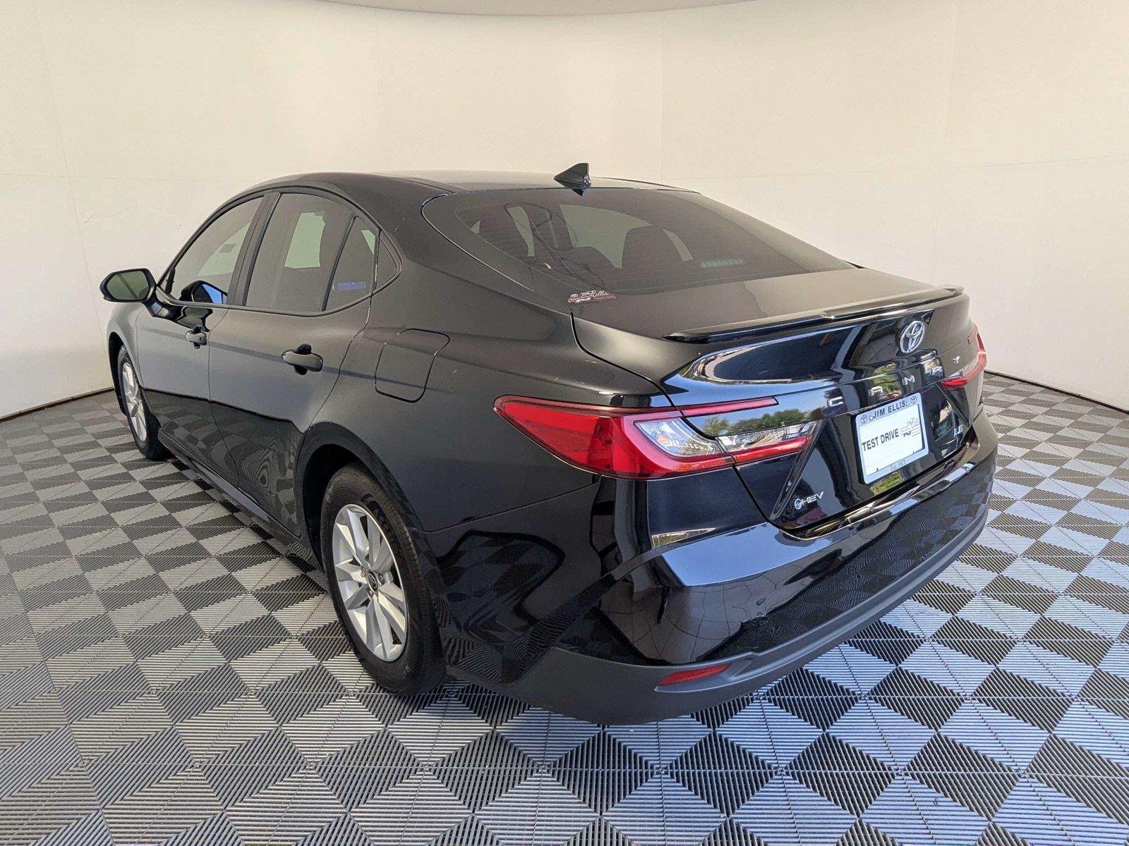 Used 2025 Midnight Black Metallic Toyota LE image 7