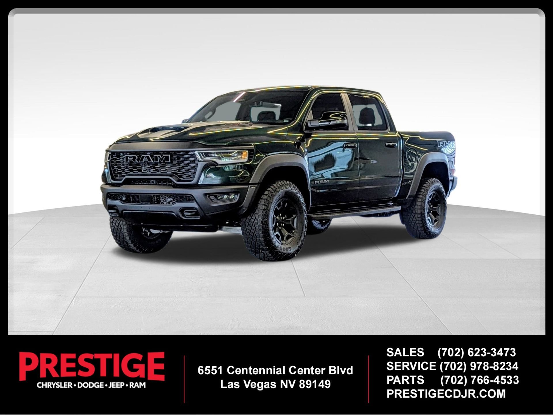 New 2026 Serrano-Green Metallic Exterior Paint RAM RHO image 1